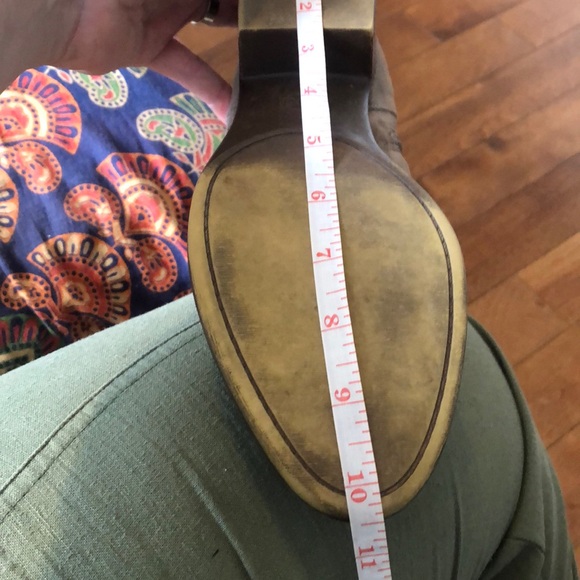 Lucky Brand Ferolia Beige Suede Booties Size 10/European 42 - Picture 12 of 13